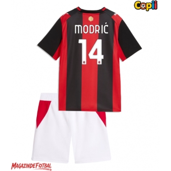 AC Milan Luka Modric #14 Echipament de Fotbal Replică 2026-27 Copii Acasa (+ Șorturi)